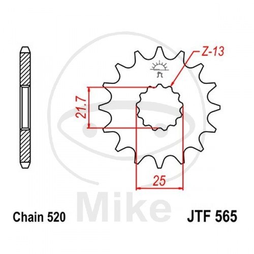 Racing sprocket z14 520 - sprocket,