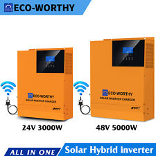 3000W 5000W 6000W Solar Hybrid Inverter Off Grid Mppt Controller