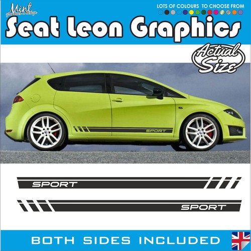 Seat leon side stripes - seat,