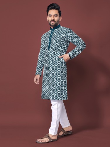 Indian men rama kurta silk - indian,