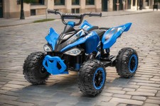 New 12V-7AH Kids Electric Ride on Quad Bike ATV Renegade with 2 x Motors in Blue