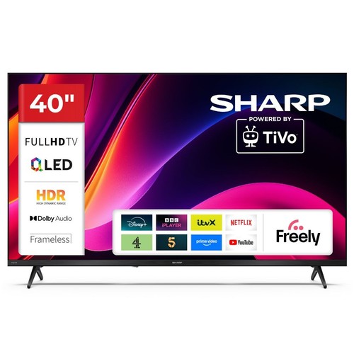 Sharp inch qled full hd - tv,