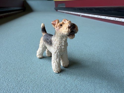 Schleich fox terrier figure - terrier,