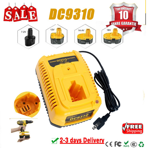 Fast charger 18v - 7.2v-18v, dc9310