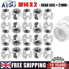 20x M14 x 2, 21mm Hex, Open