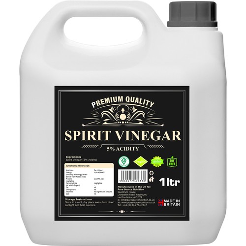 Distilled white spirit - distilled, vinegar
