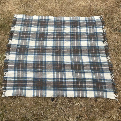 Vintage scottish blanket - blanket, 100%