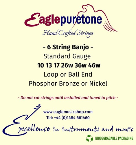 Eagle puretone string banjo - string,