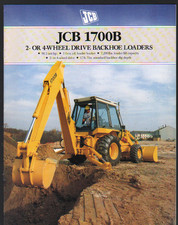 JCB "1700B" Backhoe Loaders