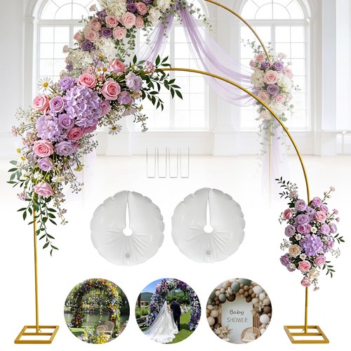 Metal wedding arch 4x2 1m - metal,