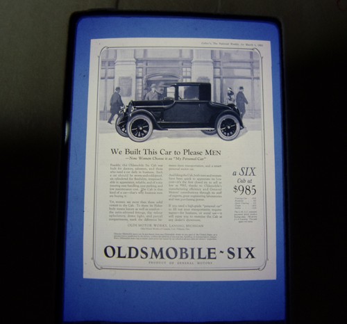 Oldsmobile six olds - olds, motor