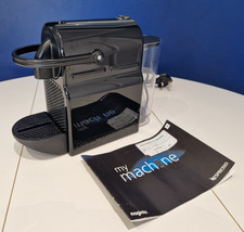 Nespresso Magimix Inissia M105 Black Coffee Pod Machine Descaled Tracked Postage