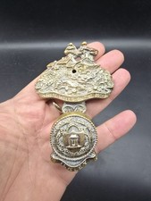 Antique Cast Brass Door