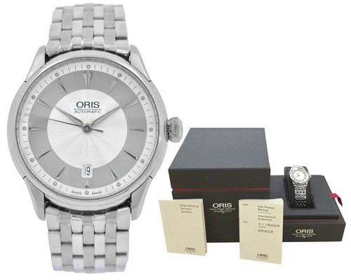 Oris artelier date 7591 - oris, silver