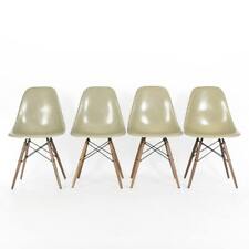Vitra Eames DSW Chairs Grey