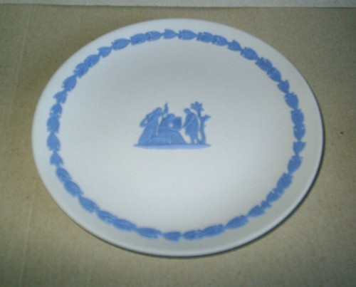 Wedgwood white blue jasper - white,