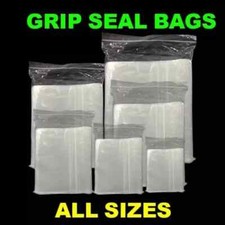 GRIP SEAL BAGS Self Resealable