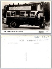 RPPC Thames Valley Bus Caversham Photo Postcard