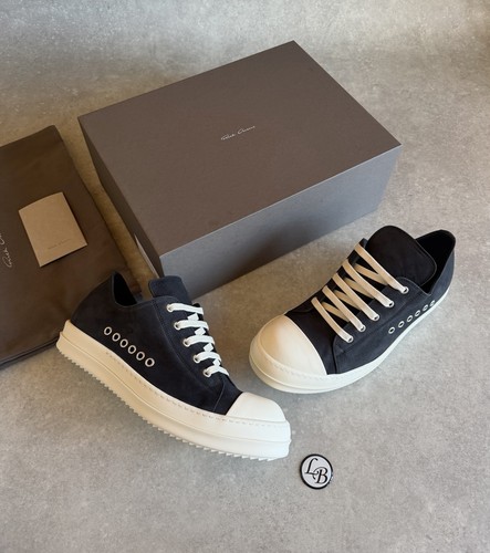 Rick owens black nubuck - rick,
