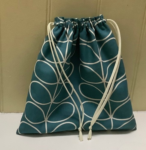 Handmade drawstring toiletry - handmade,