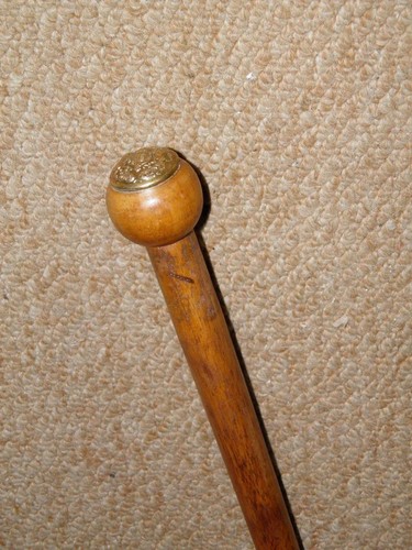 Antique oak riding whip - whip/crop,