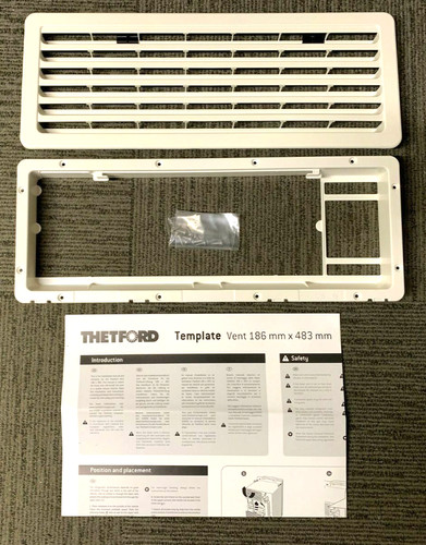 Thetford white fridge vent - sr,