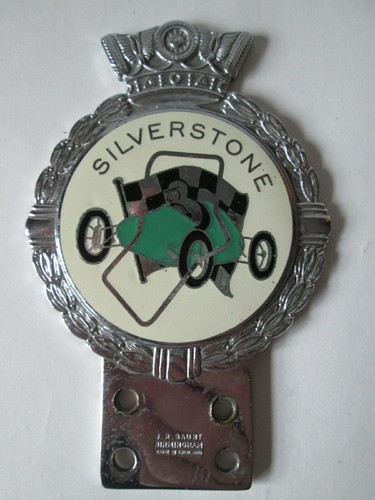 Silverstone car badge - badge., motor