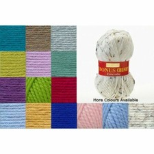 SIRDAR HAYFIELD BONUS CHUNKY WOOL/YARN 100G BALL - KNITTING CROCHET
