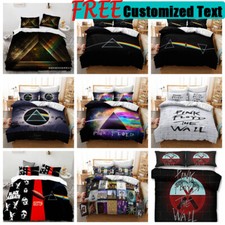 Pink Floyd Photograph Quilt Doona Duvet Comforter Cover Set Single Double Queen