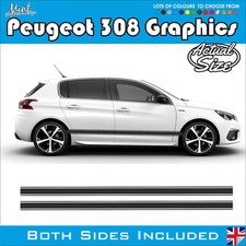 Peugeot 308 GT Line SW 307 Estate Stripes Decals Stickers Graphics 007