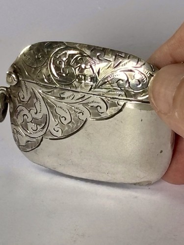 Antique edwardian silver - silver, vesta