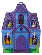 Loungefly Scooby-Doo Mystery Inc. Haunted Mansion Lenticular Mini Backpack NWT