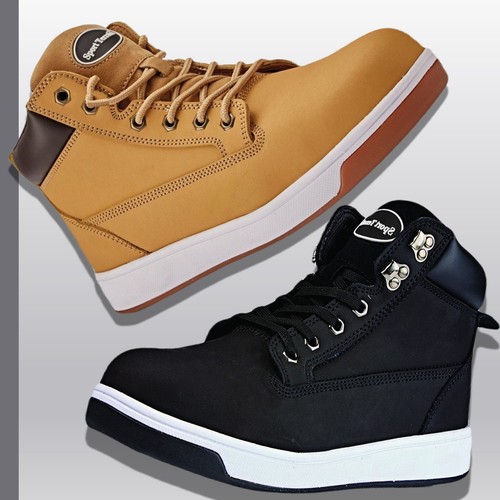 Mens leather ankle safety - mens,