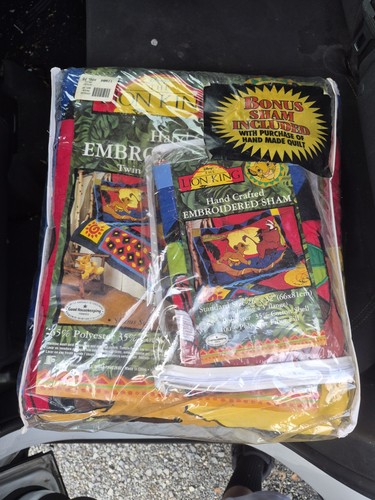 Vintage disney lion king twin - disney,