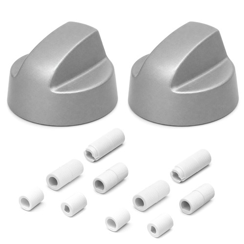 Oven knobs with - with, adapters