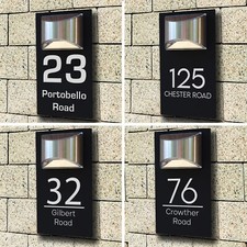 House Number Plaques