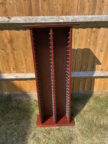 Vintage wooden rack - vintage, cds
