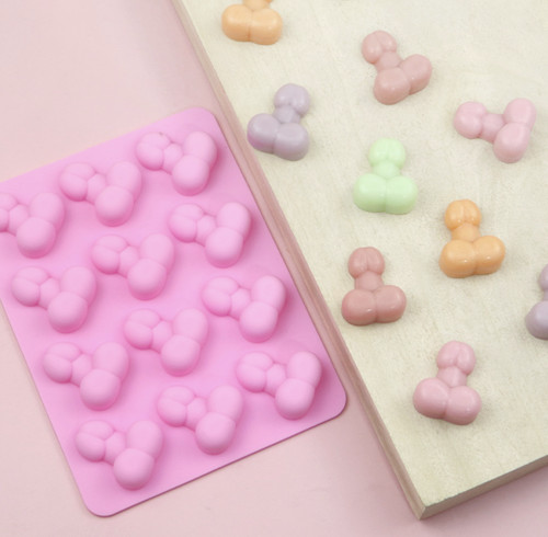 Silicone penis mould chocolate - penis,