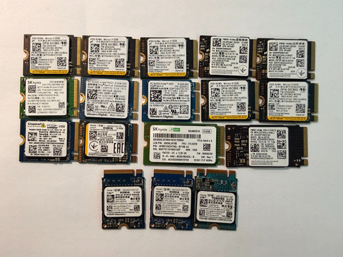 Job lot 512gb nvme - of,