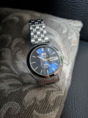 Orient watch black dial face - watch, 9-face