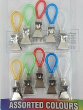 TEA TOWEL CLIPS HANGING HOOK STRONG BATHROOM KITCHEN CAFE HAND WASH DRY 10 pack