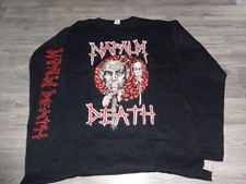Napalm Death LS Shirt Death Metal Rotten Sound Pig Destroyer Nasum */