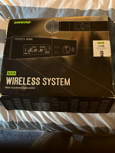 Shure slx wireless - slx-d, system