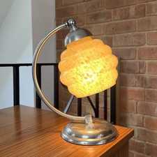 Vintage Art Deco Chrome Desk