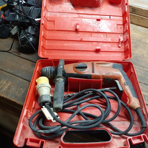 Hilti 110v sds hammer - te, +