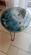 Table ocean resin 14in - resin,,