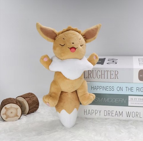 Pokemon eevee sleeping 25cm - eevee,