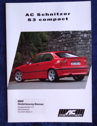 Schnitzer compact bmw 3 - ac,