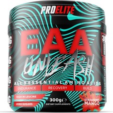Pure EAA Powder Advanced 9 Essential Amino Acids Complex 30 Servings BCAA Powder