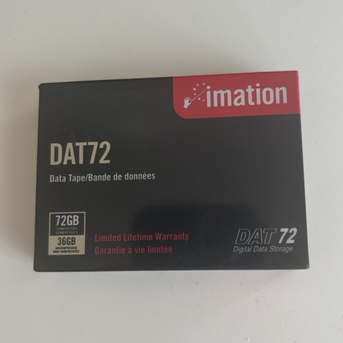 Imation dat72 data tape - data,